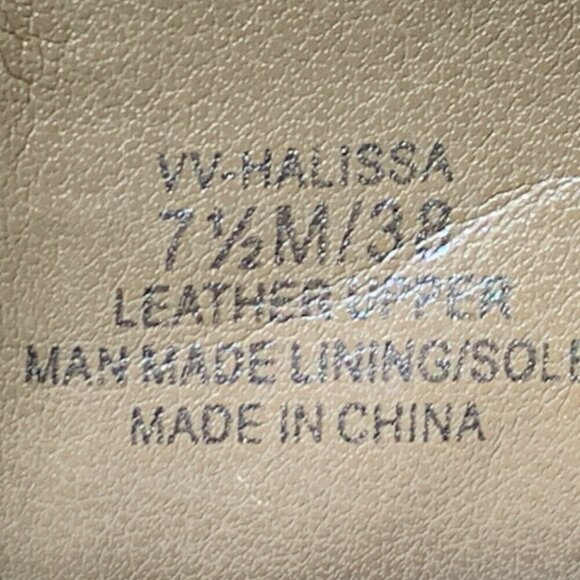 Vince Camuto Halissa Suede Bootie Womens 7.5M/38 Beige #324E - Picture 10 of 11